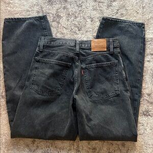 Levi’s dad baggy Black Jeans